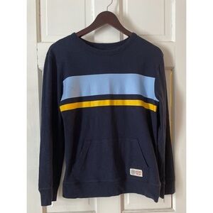 💕GapKids Boy Long Sleeve Crewneck Kangaroo  Pocket Top